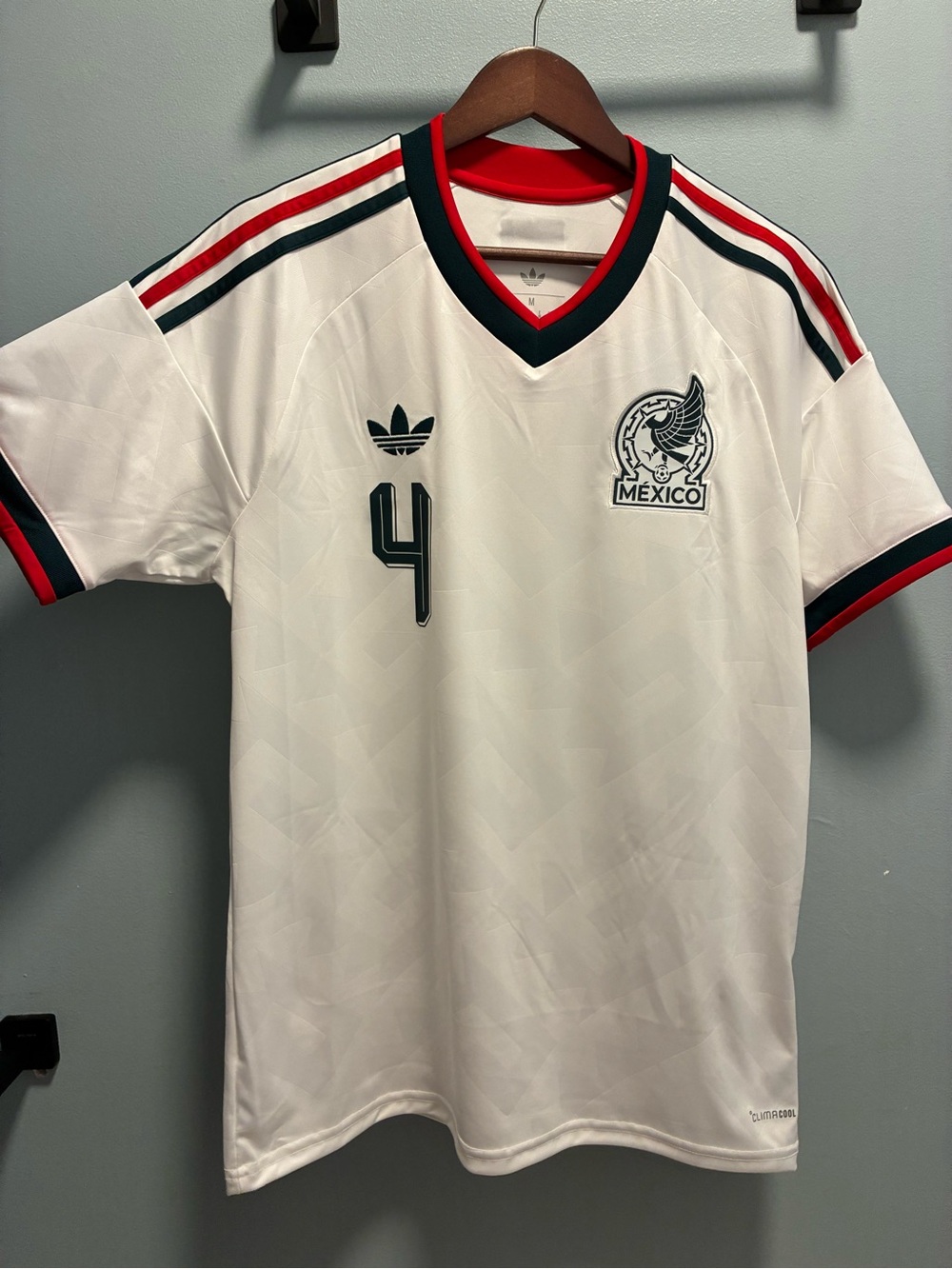 Adidas Mexico White 2026- EDSON ALVAREZ MEXICO 26/27 AWAY JERSEY